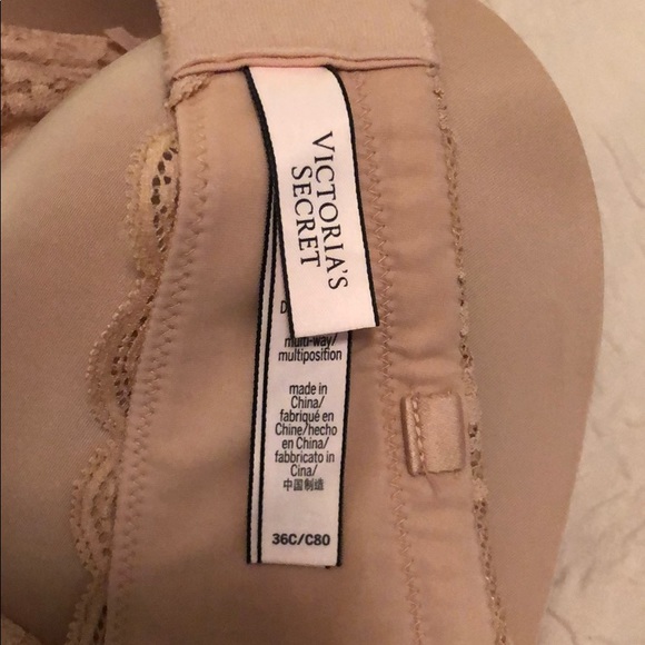 Victoria Secret Blush Pink Strapless Bra - Picture 3 of 3